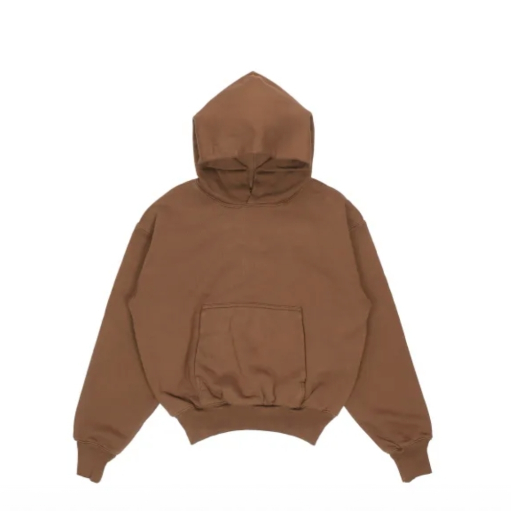 Yeezy x gap kids hoodie chocolate brown size small